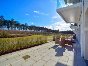 Dünenresidenz Prora - Ferienwohnung mit Meerblick und 1 Schlafzimmer und Terrasse NP-704